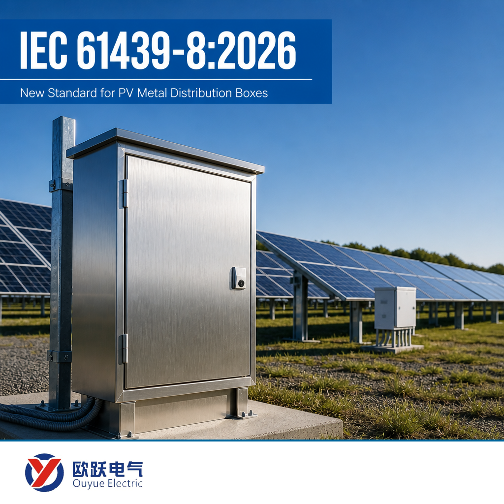 Bagong IEC 61439-8:2026 Mga Panuntunan para sa PV Metal Distribution Boxes