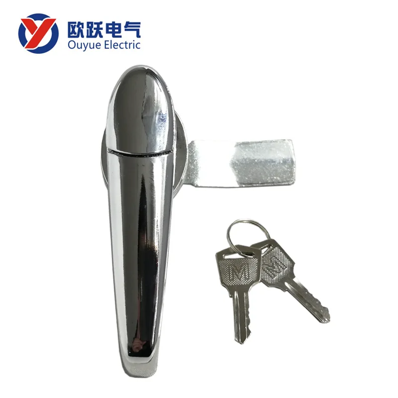 Makintab na Alloy Handle Lock
